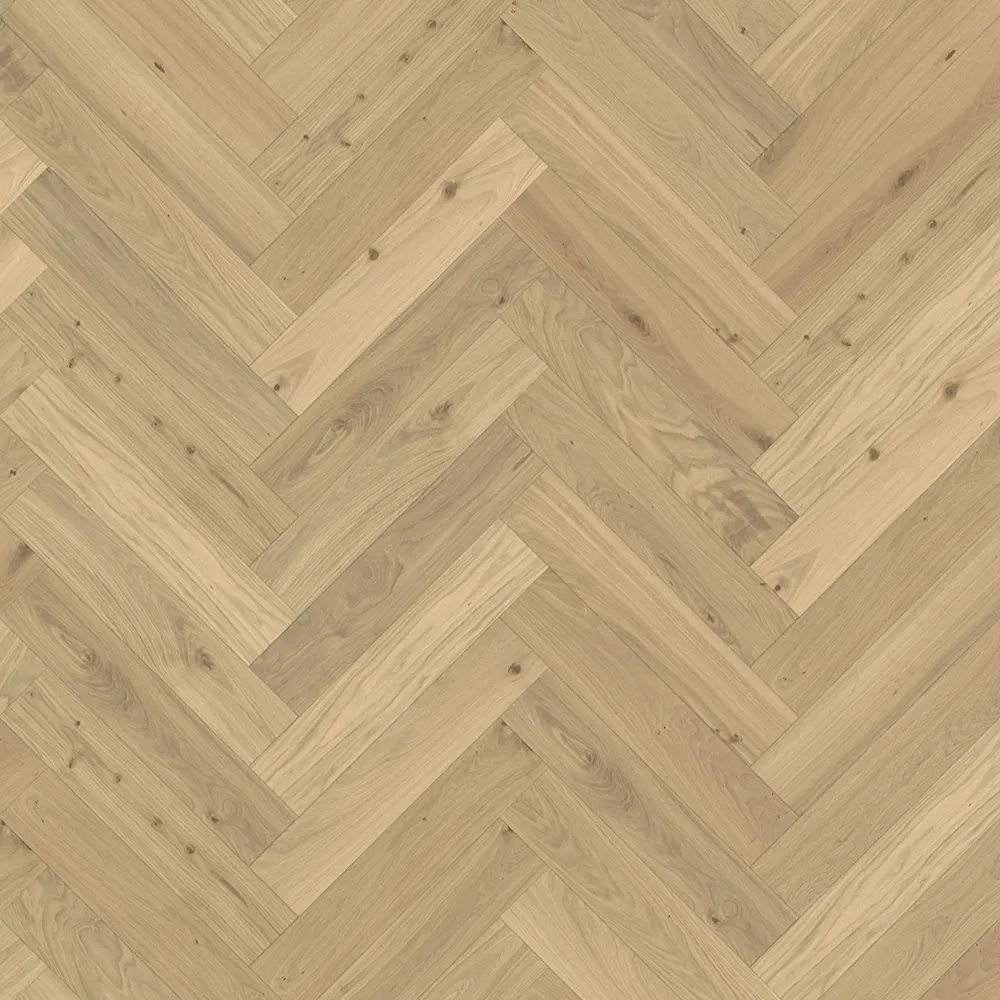 Trägolv Kährs Fiskben CC Dim Vit Borstad Ek Oljad