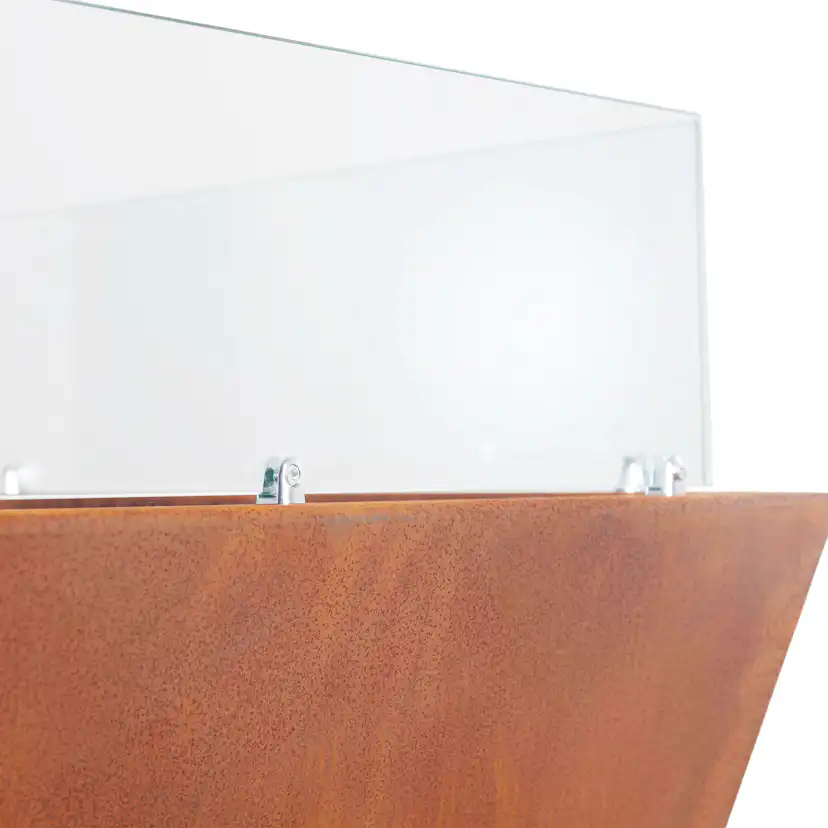 Eldstad Lyfco Cortenstål Gasoldriven Husum