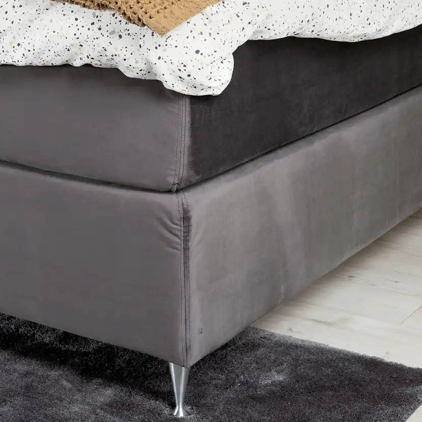 Kontinentalsäng Venture Home Furudal i Sammet