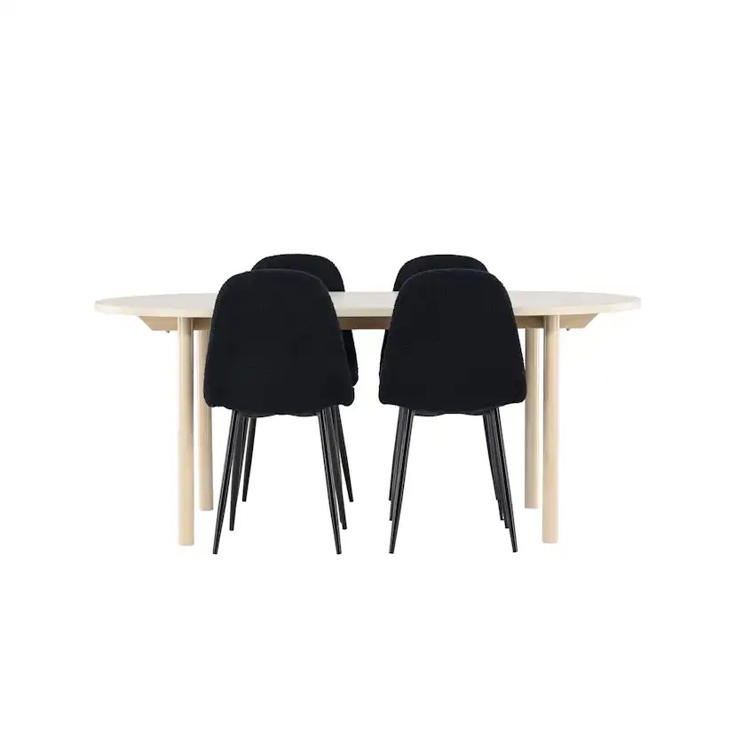 Matgrupp Venture Home Andy 180 med 4 st Polar Stolar Teddy
