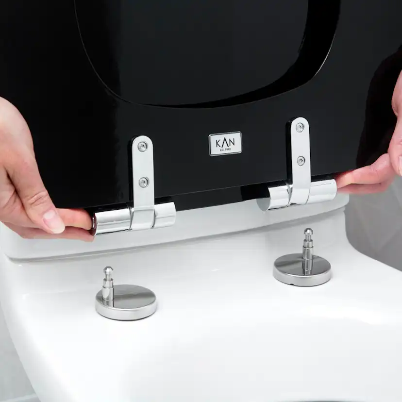 Toalettlock Kan 3001 Exclusive Svart Svart