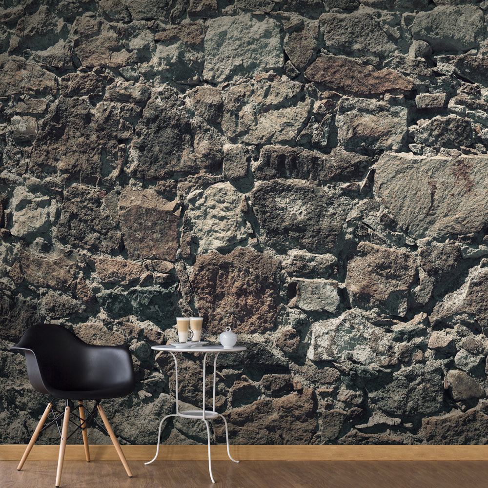 Fototapet Arkiio Självhäftande Stony Curtain II 490x280