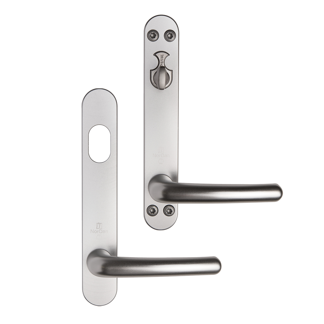Fönsterdörrshandtag NorDan NTech Cylinder Ut, Vred In