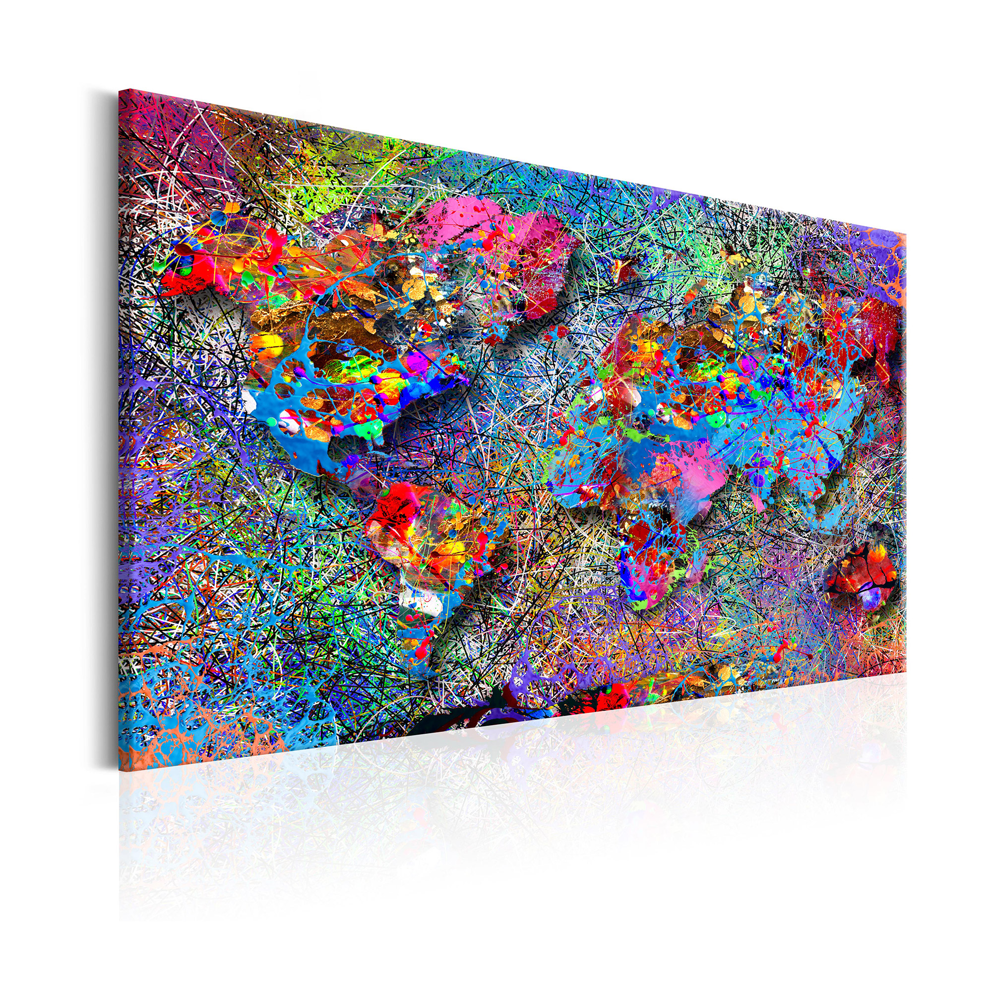 Tavla Arkiio Map Jackson Pollock Inspiration
