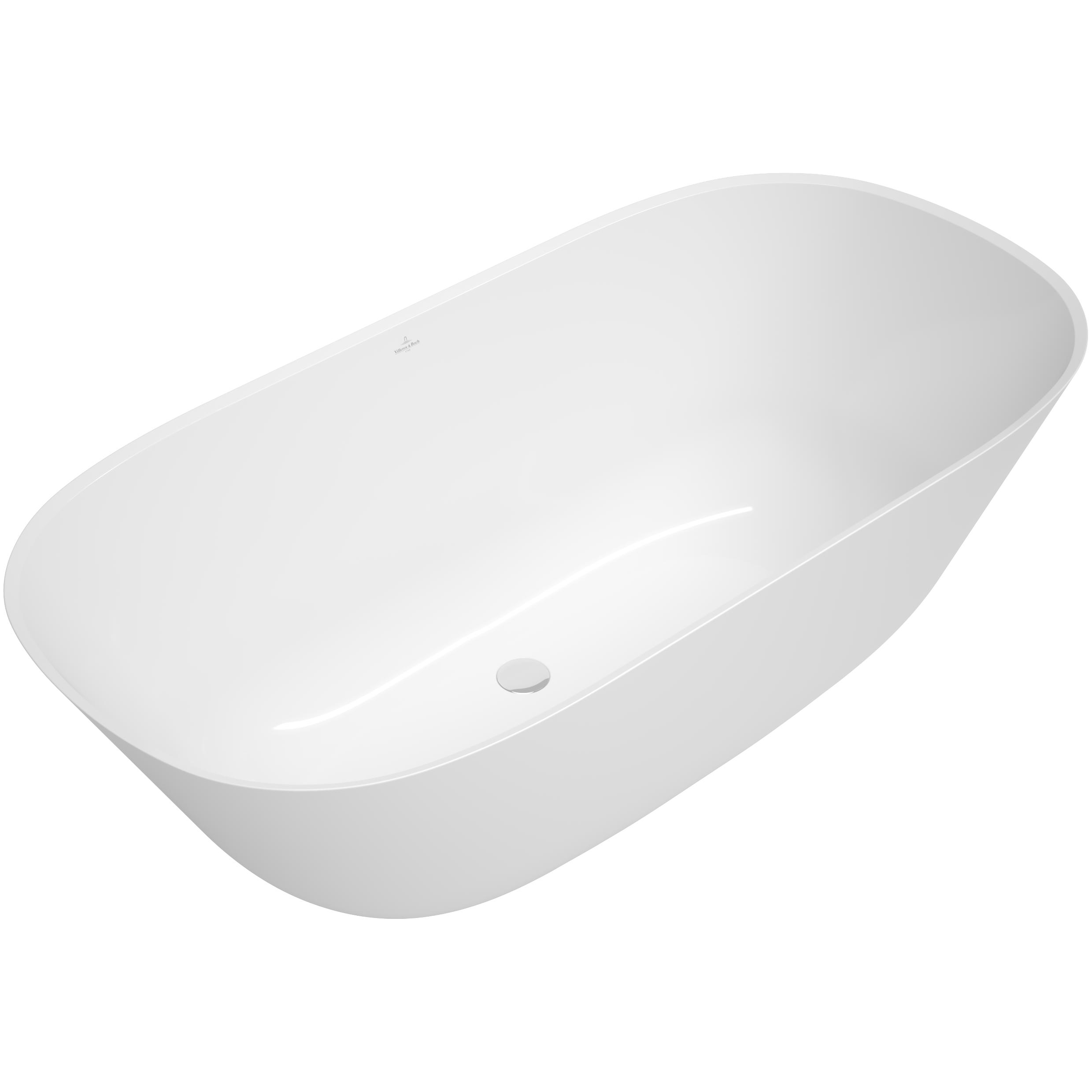 Badkar Villeroy & Boch Theano UBQ155ANH7F200V-01 Vit Alpin, L: 1550 mm
