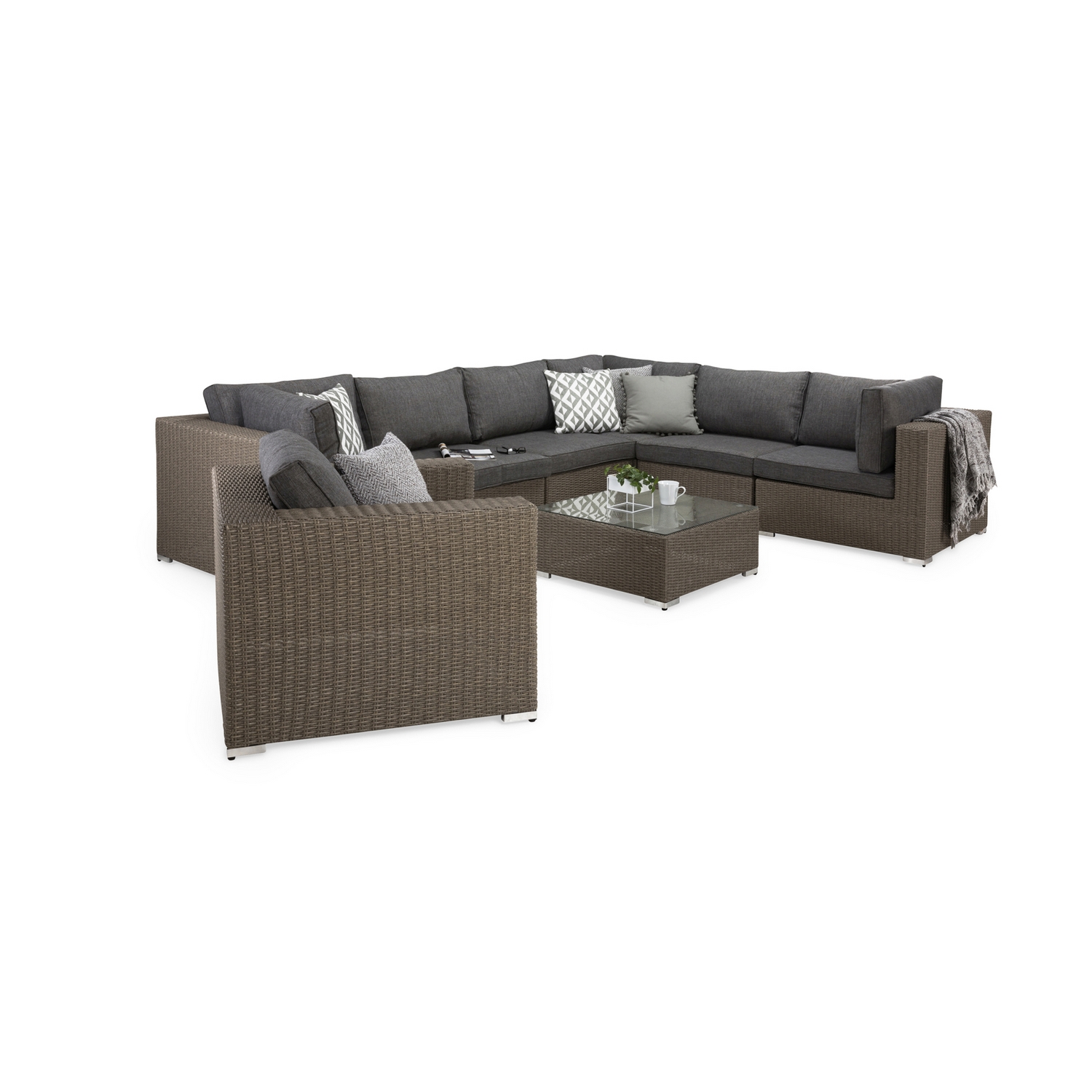 Loungegrupp deNoord Marcus 8 Utomhus