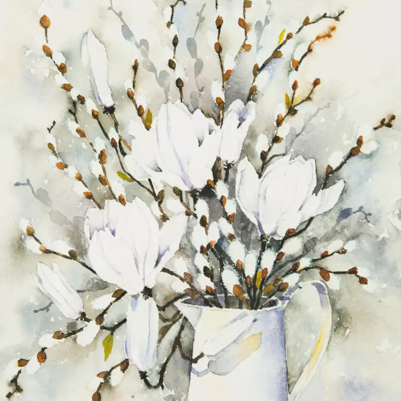 Tavla Laura Ashley Pussy Willow