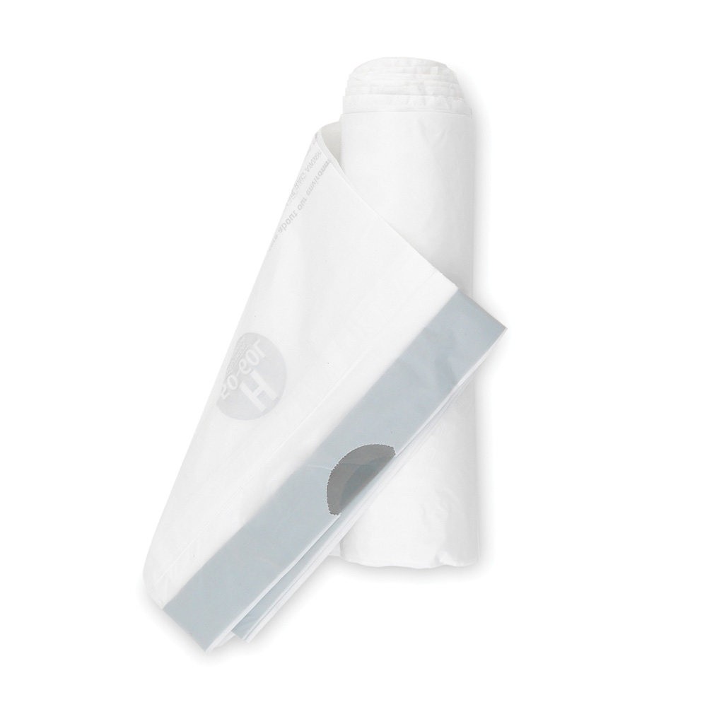 Avfallspåsar Brabantia 40/50/60L Vit Plastpåse med Knytband