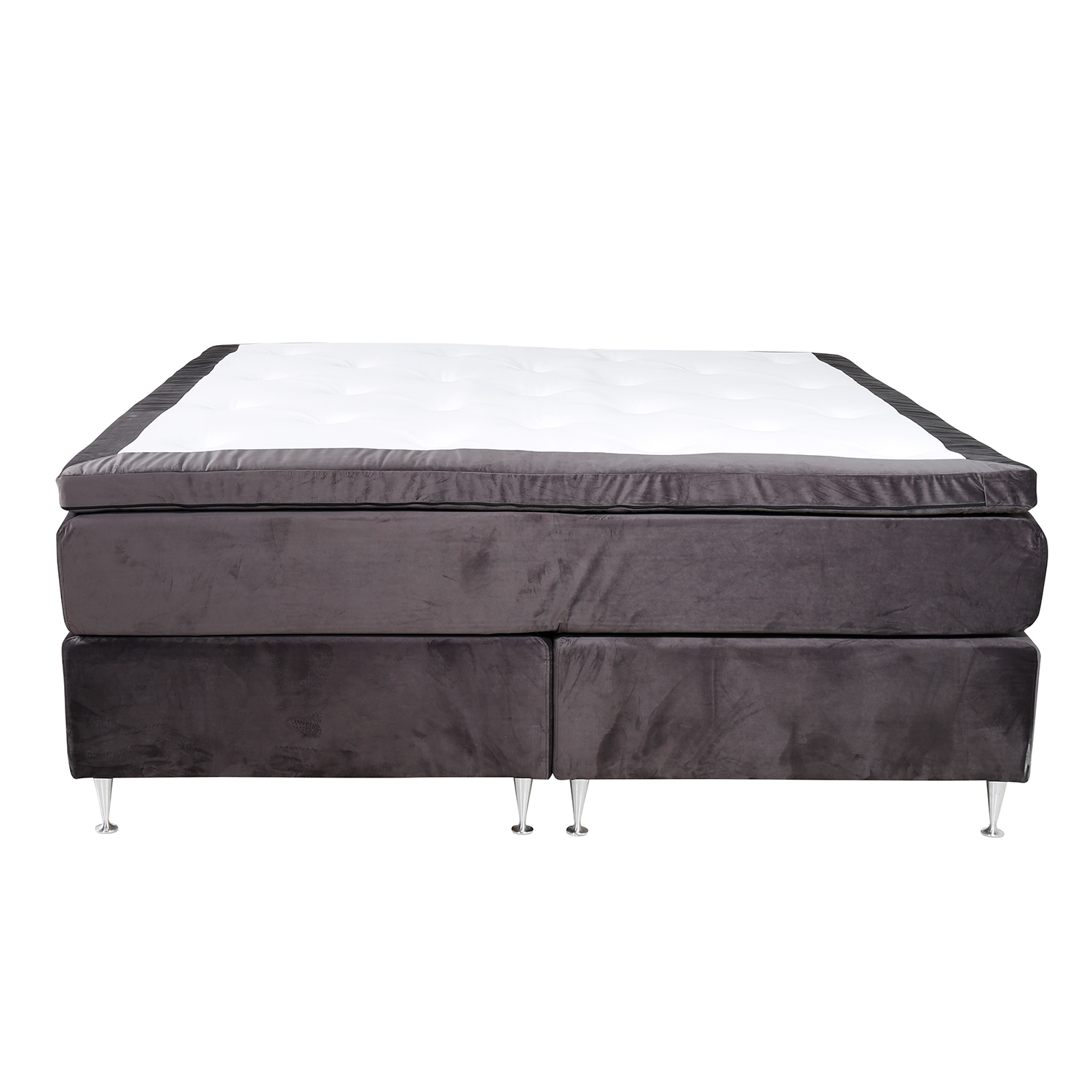 Kontinentalsäng Venture Home Furufal i Sammet