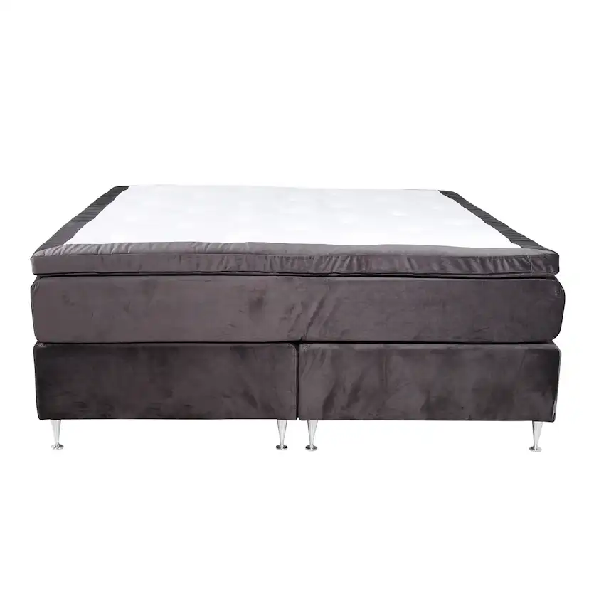 Kontinentalsäng Venture Home Furufal i Sammet