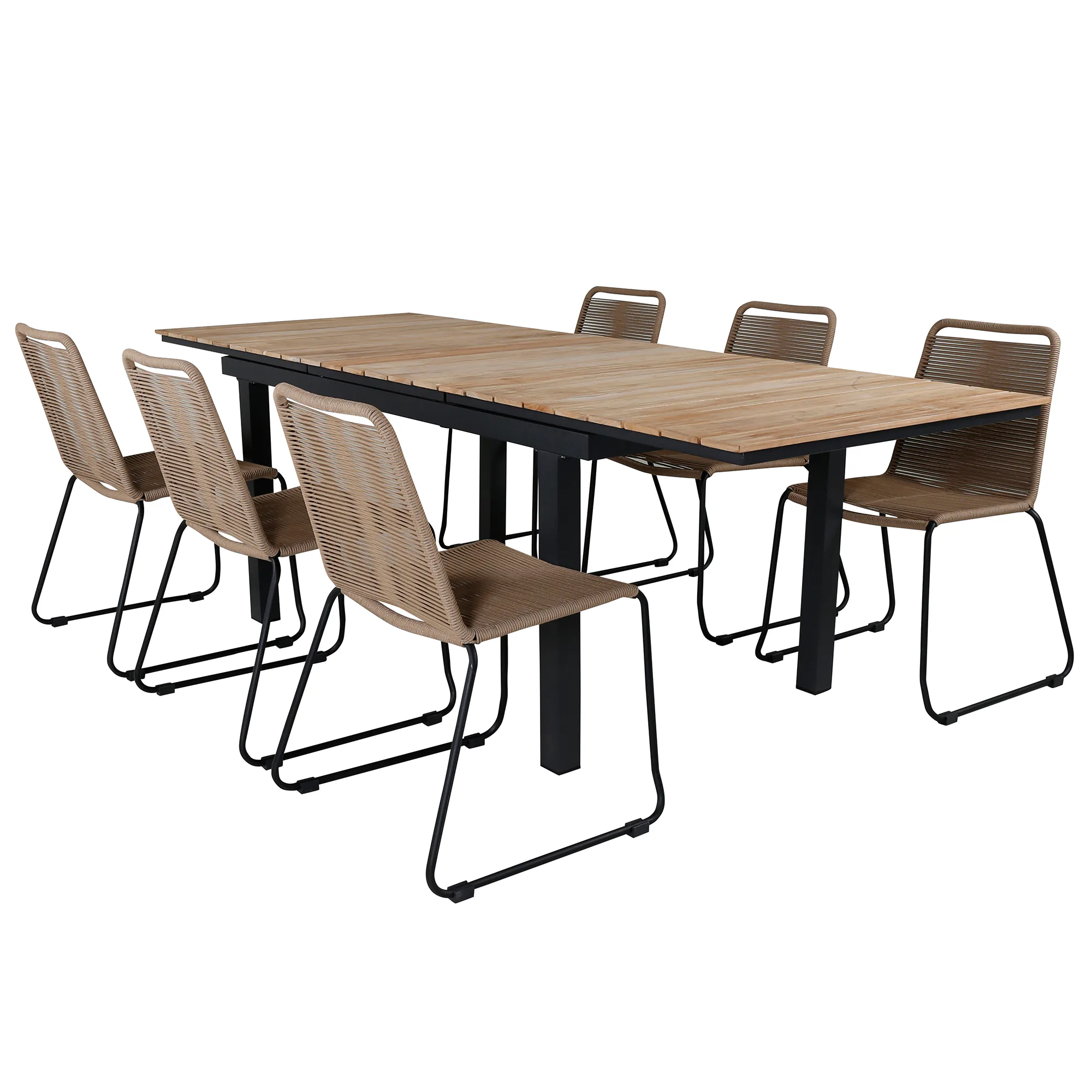 Svart/Beige