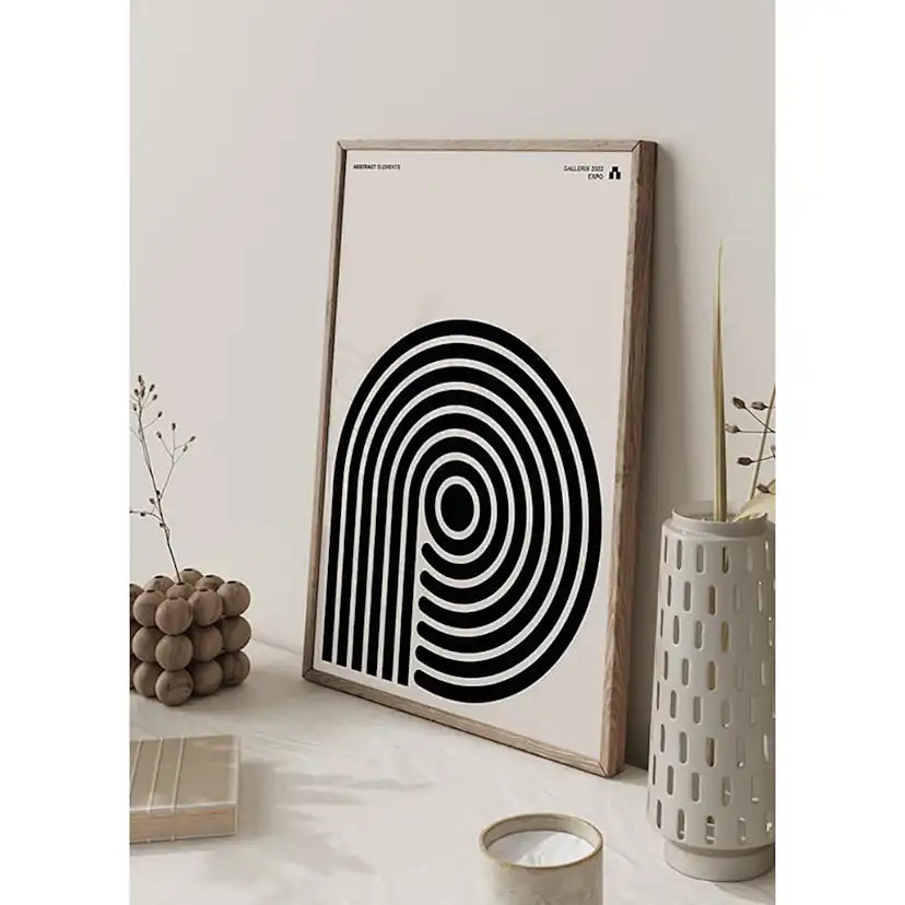Poster Gallerix Abstract Elements No3