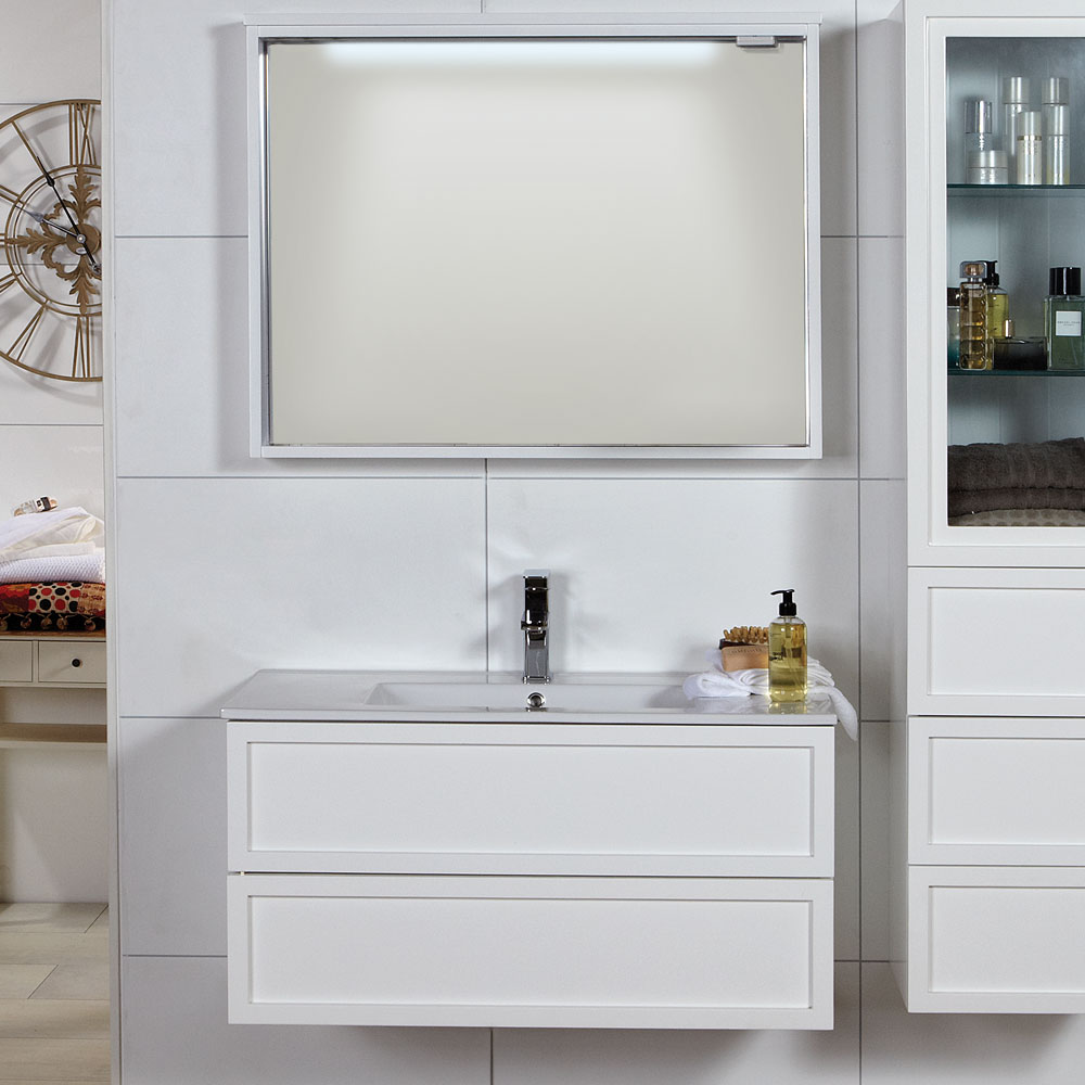 Möbelpaket Noro Seaside Vit Matt Ramlucka