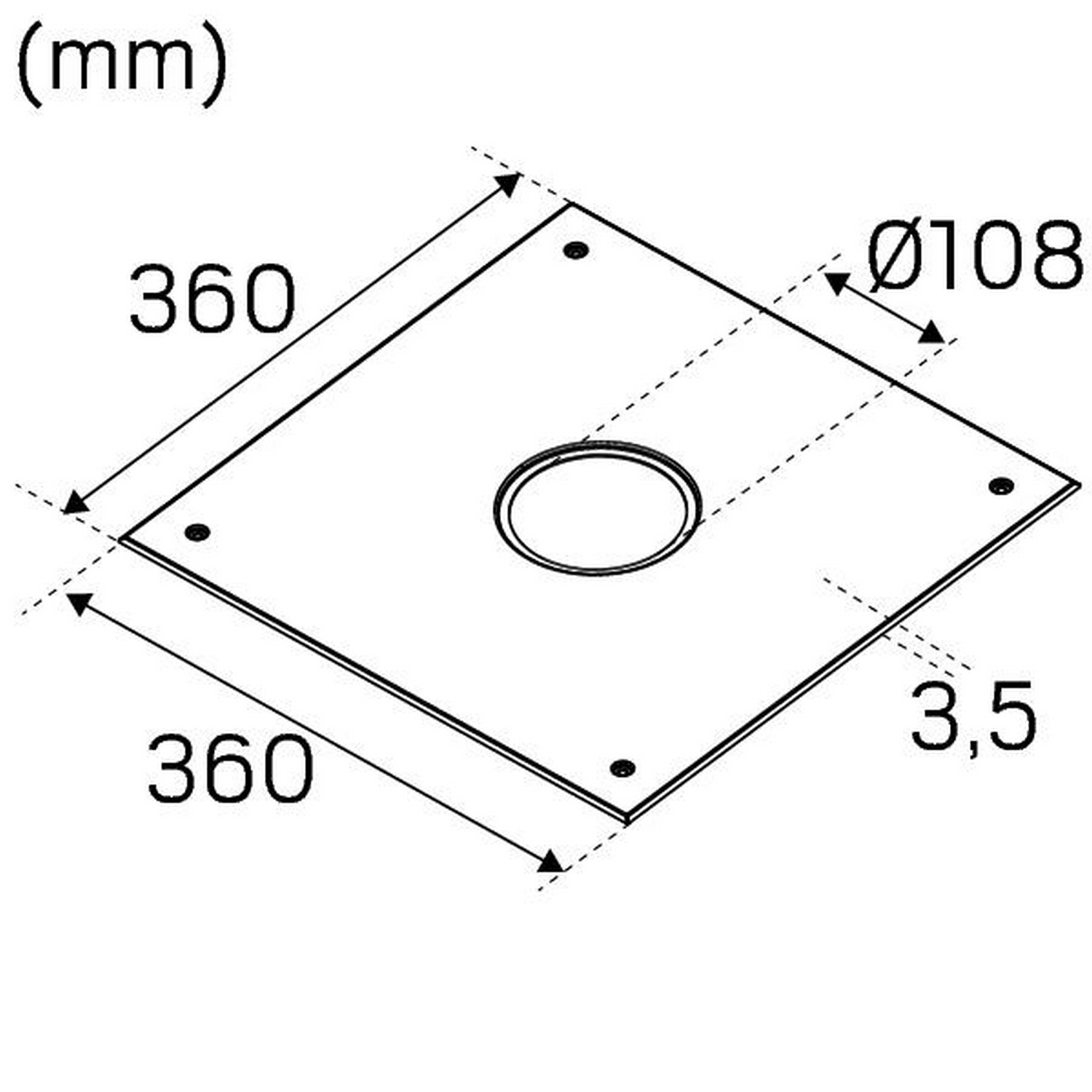 Täckram Hide-a-lite Vit