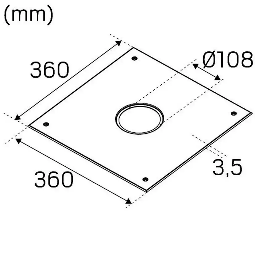 Täckram Hide-a-lite Vit