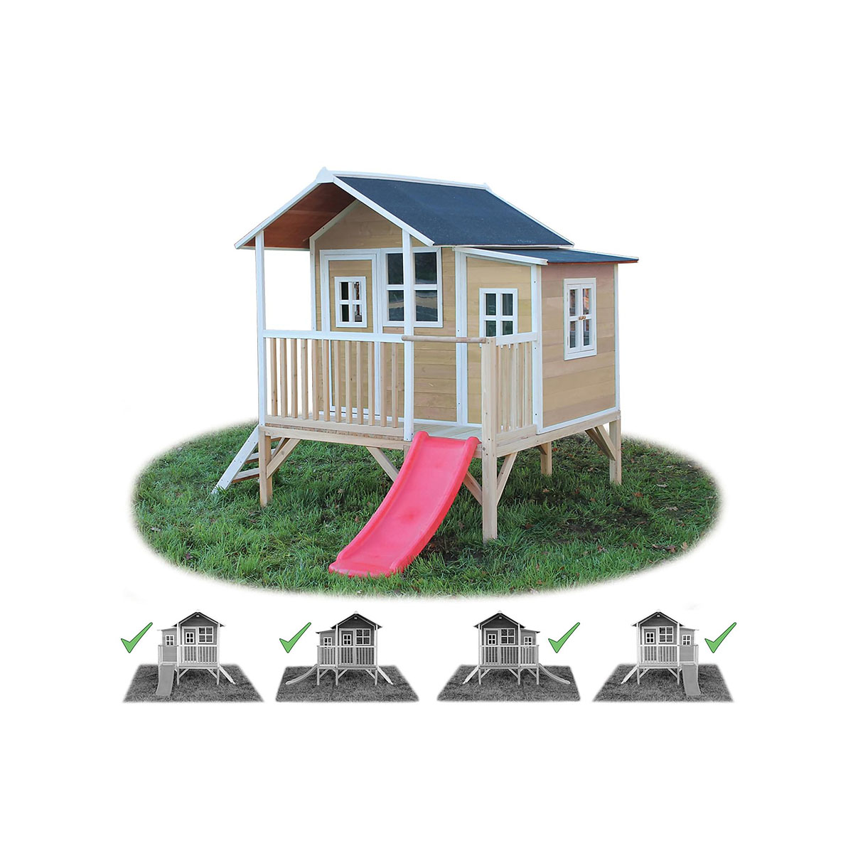 Lekstuga Exit Toys Loft 350