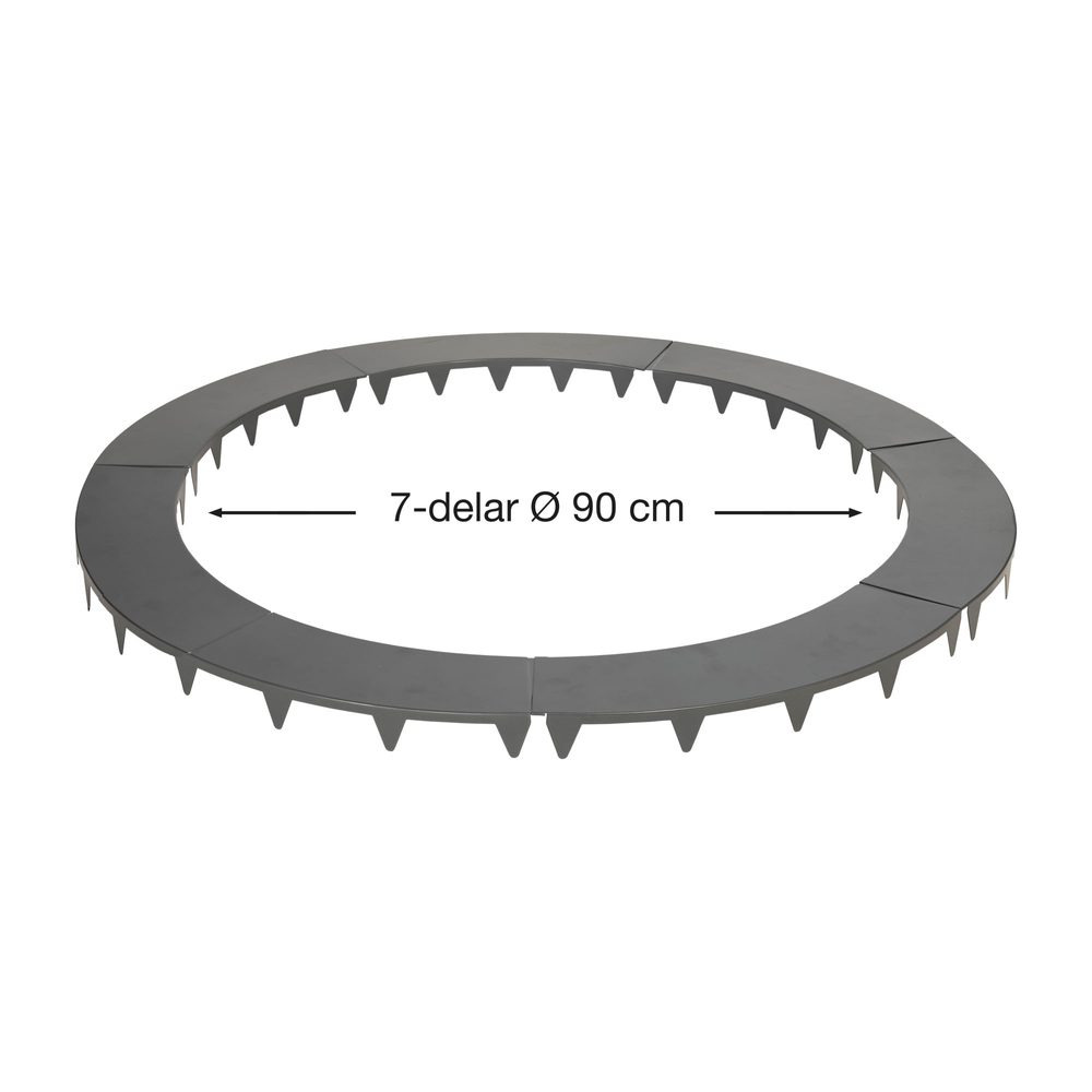 2-pack UNIK kantskydd rund Obehandlad Obehandlat stål