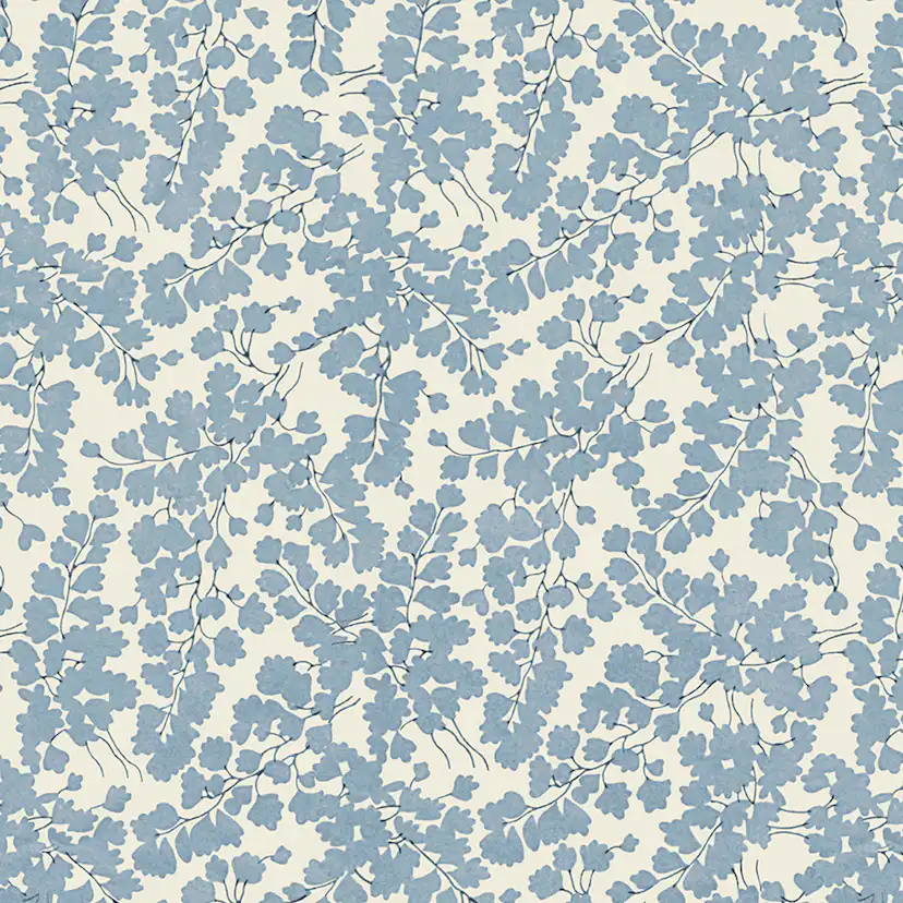 Tapet Laura Ashley Cariad Spray Newport Blå 122743