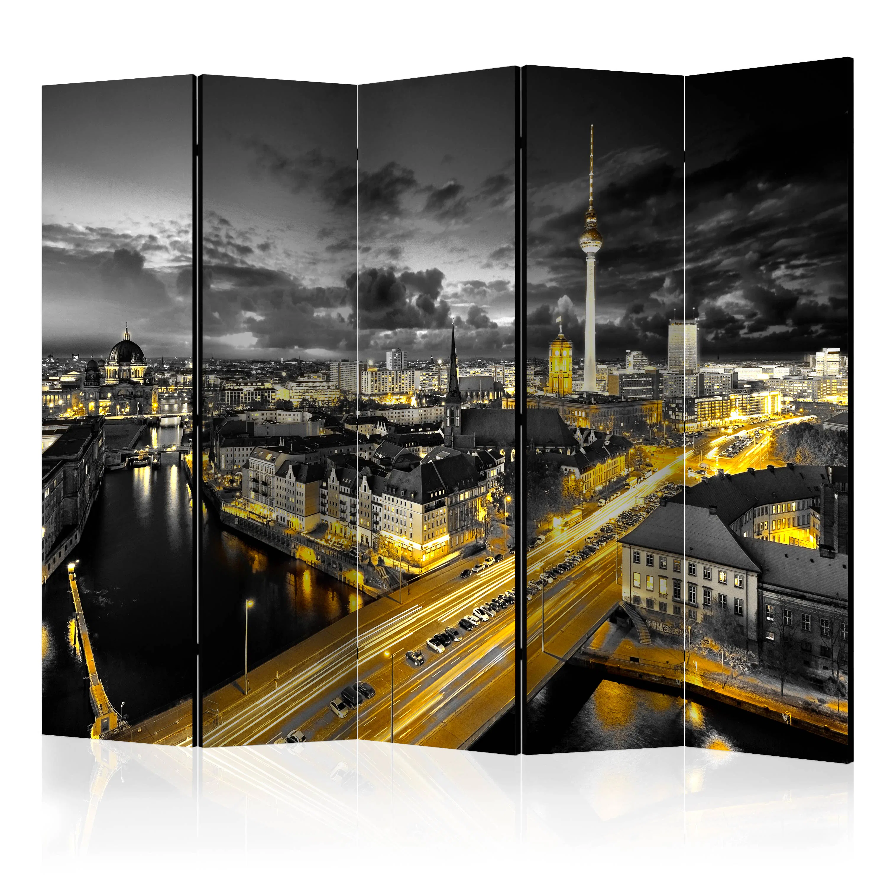 Rumsavdelare Arkiio Berlin at Night II 225x172 cm