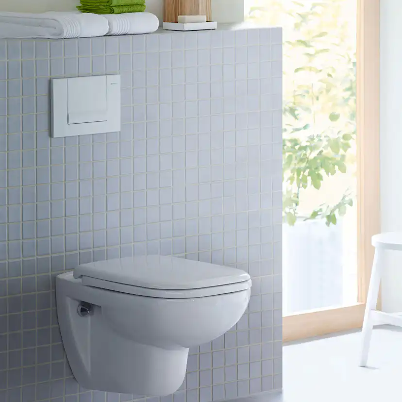Vägghängd Toalettstol Duravit D-Code Rimless