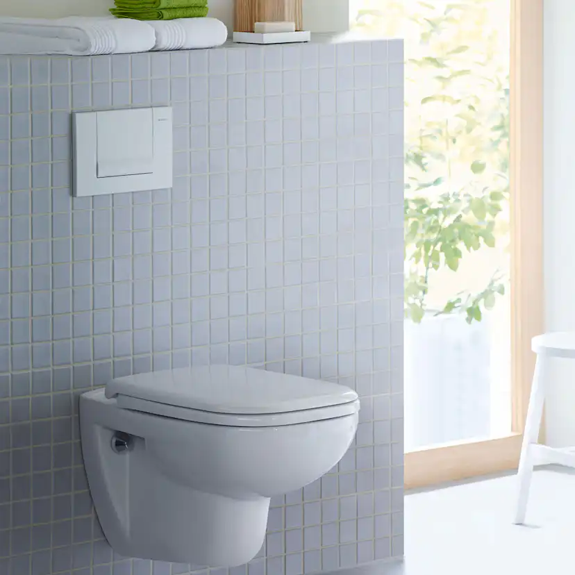 Vägghängd Toalettstol Duravit D-Code Rimless