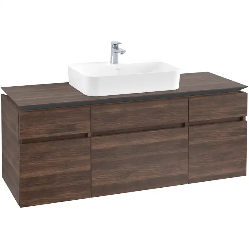 Tvättställsskåp Villeroy & Boch Legato med 5 Lådor för Ytmonterat Tvättställ från Finion & Memento