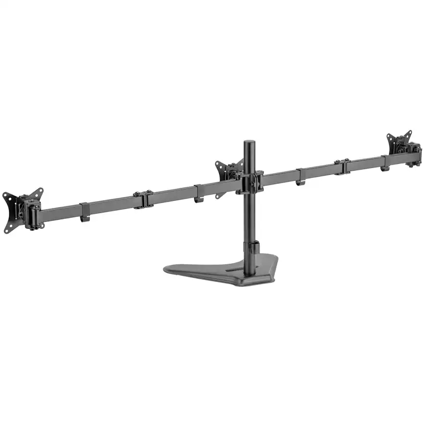 Monitorställ/Fot LogiLink Trippel 17-27 tum 2x658 mm