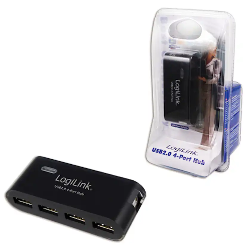 USB 2.0-hub LogiLink 4-port