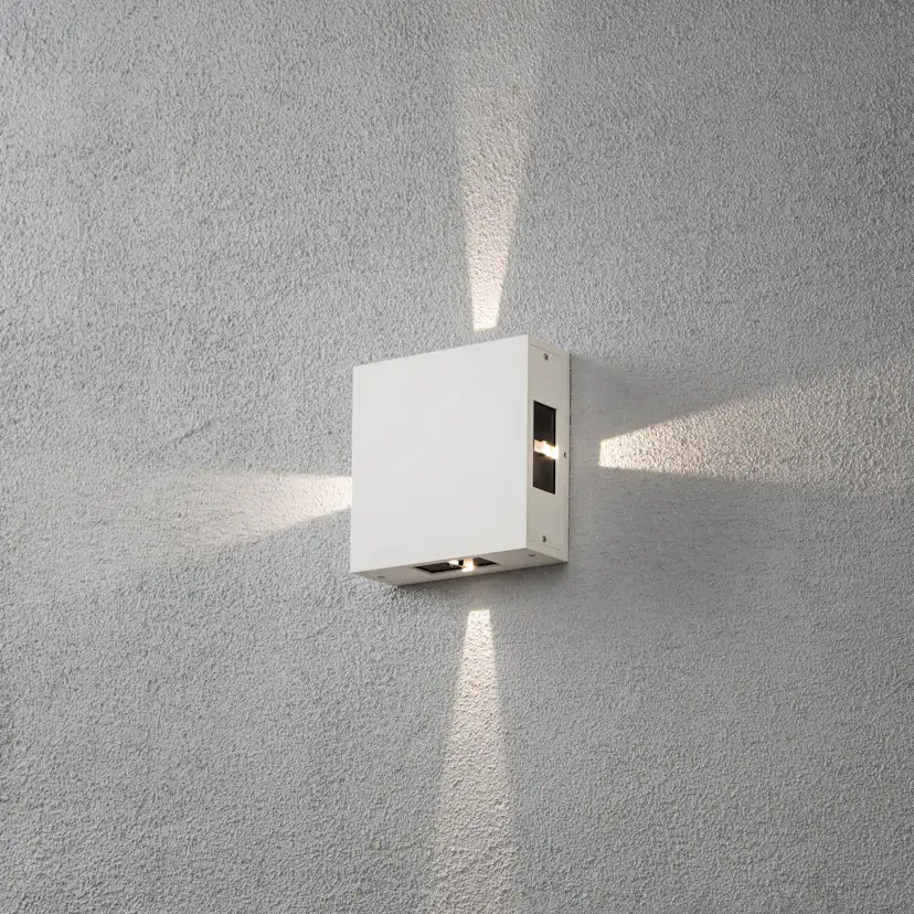 Vägglykta Gnosjö Konstsmide Cremona 4x3W High Power LED
