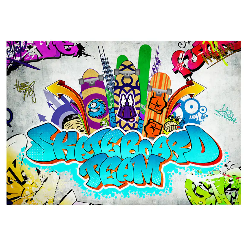 Fototapet Arkiio Skateboard Team