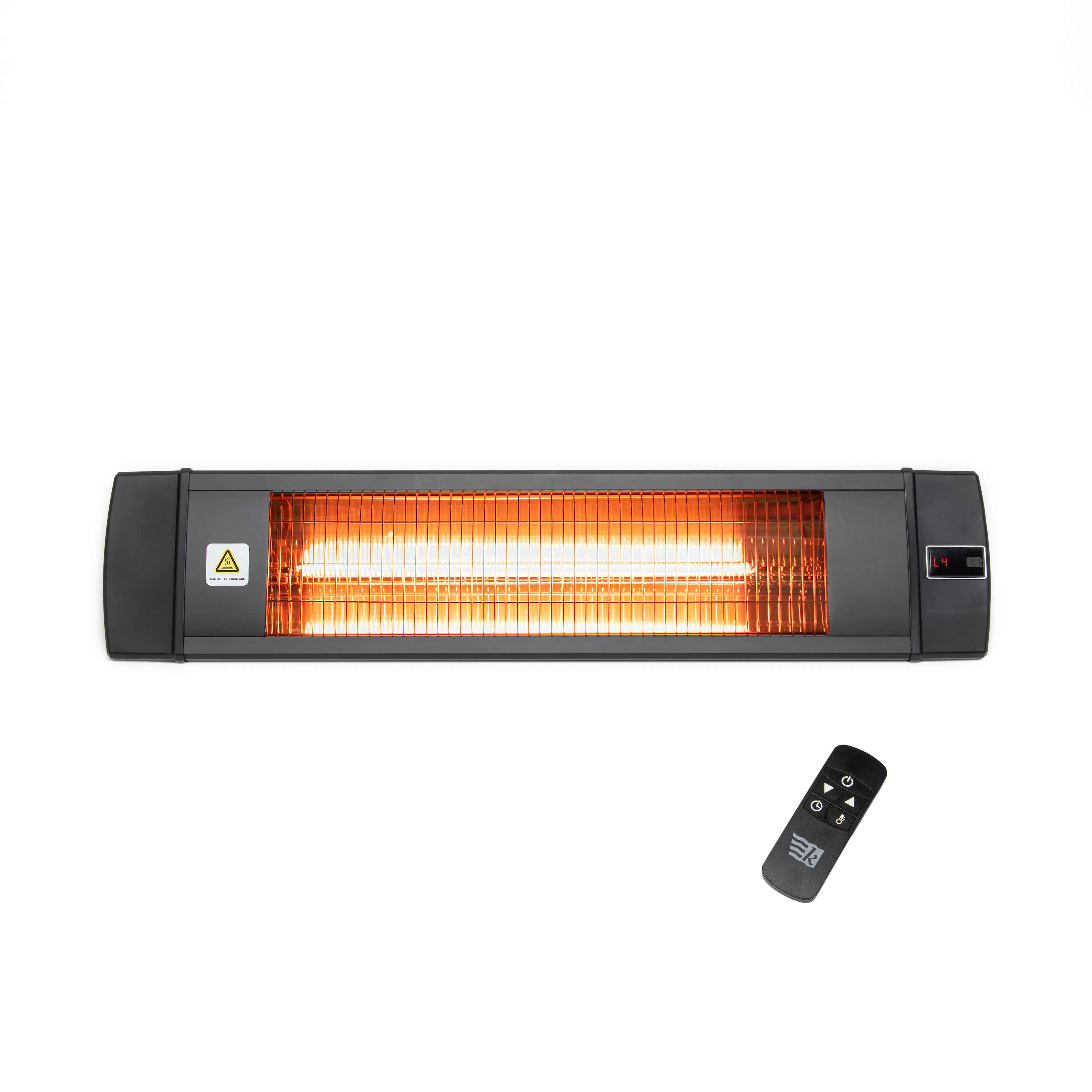 Infravärme Gnosjö Klimatprodukter 3013.200 Svart med Fjärrkontroll