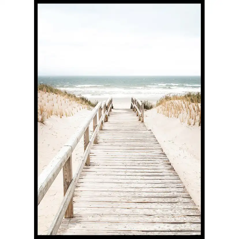 Poster Gallerix Oceanfront Pathway