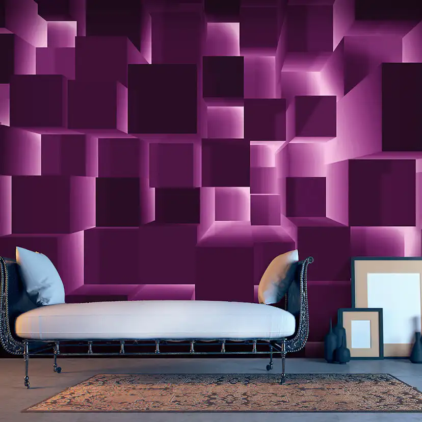 Fototapet Arkiio Självhäftande Purple Hit