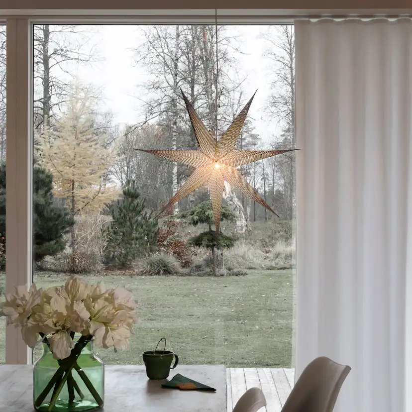 Adventsstjärna Gnosjö Konstsmide 7-uddig 60 cm