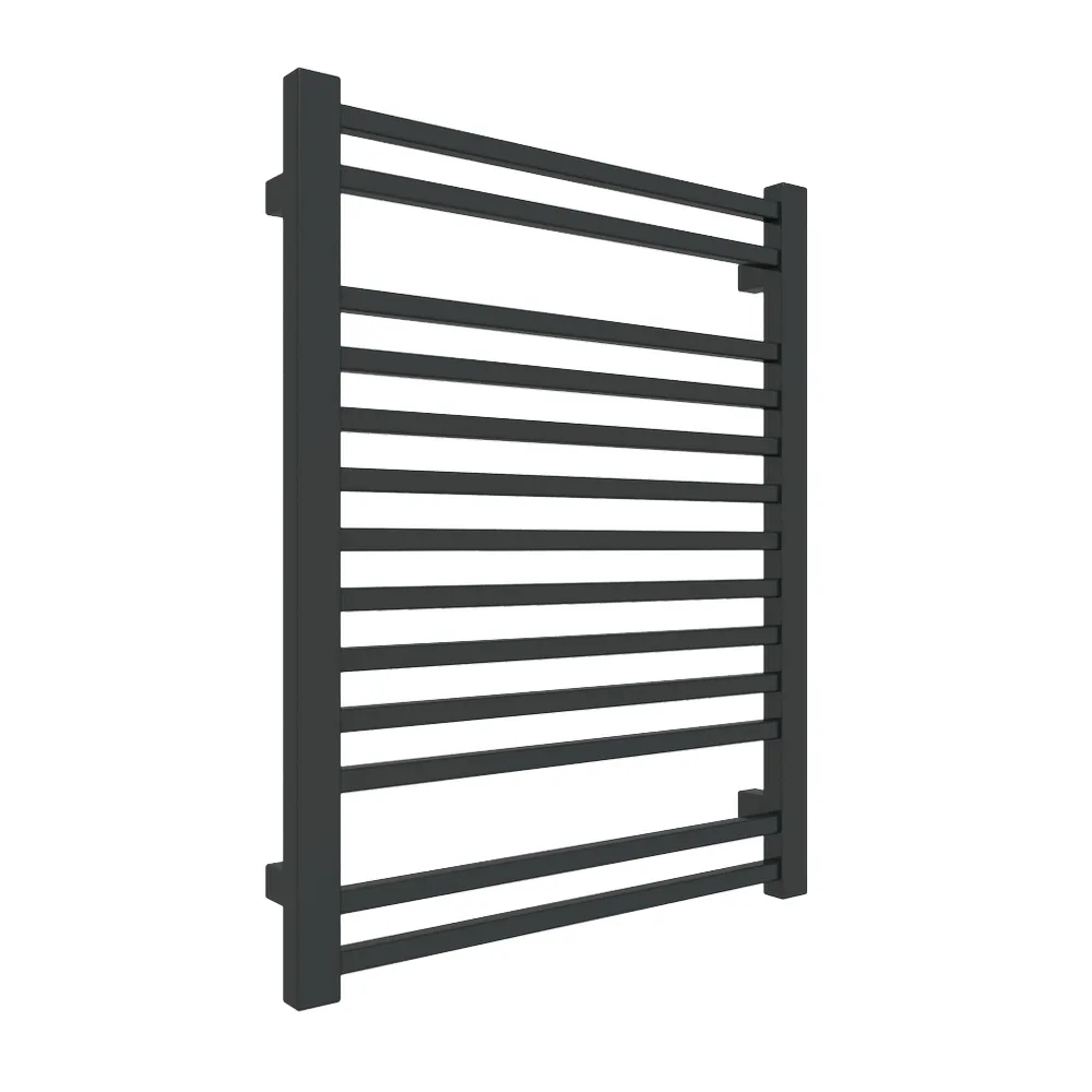 Bone El 760X600 Svart Matt Matt Svart, BxH: 600x760 mm, 400 W