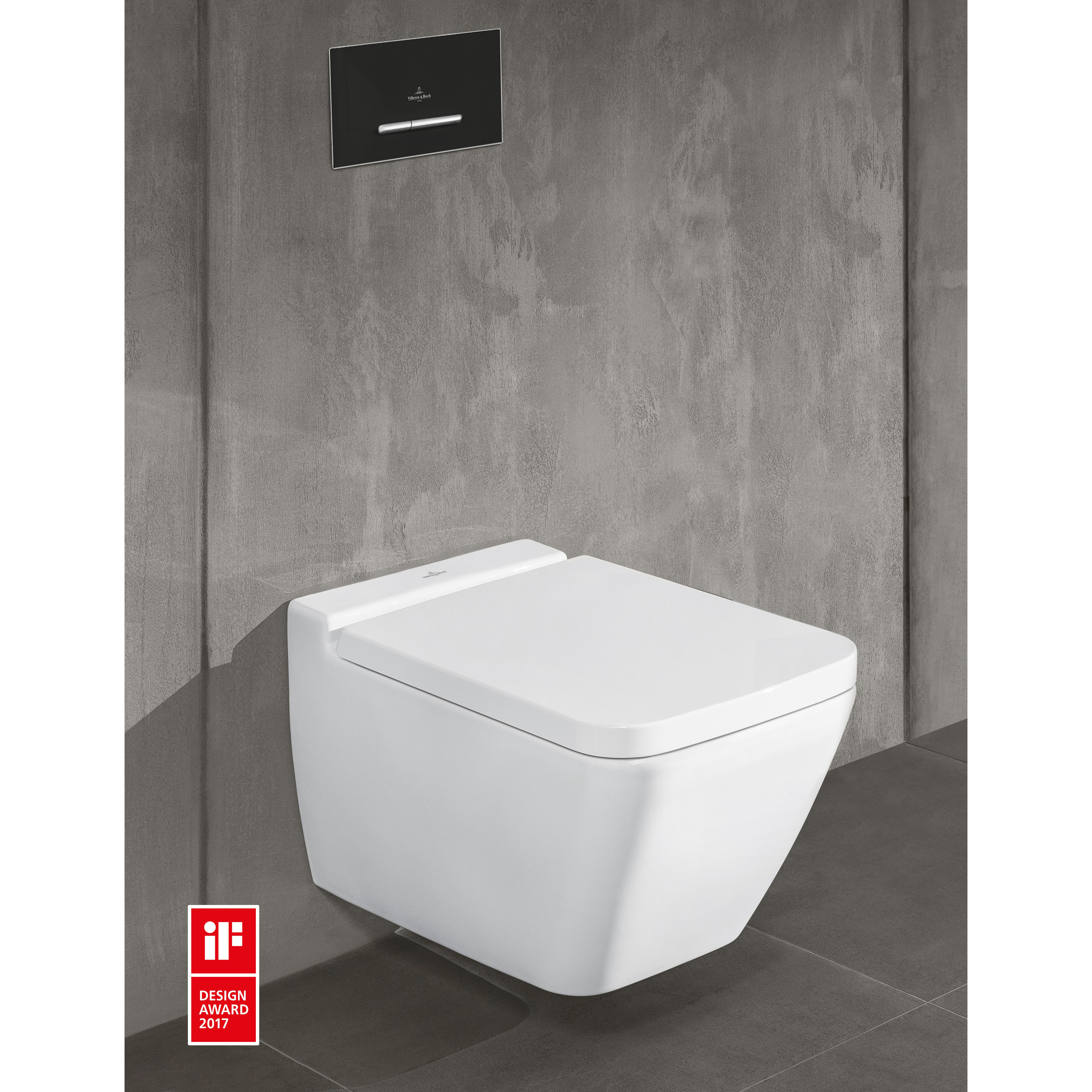 Vägghängd toalett Villeroy & Boch Finion 4664R0R1 Vit Alpin med Ceramic Plus