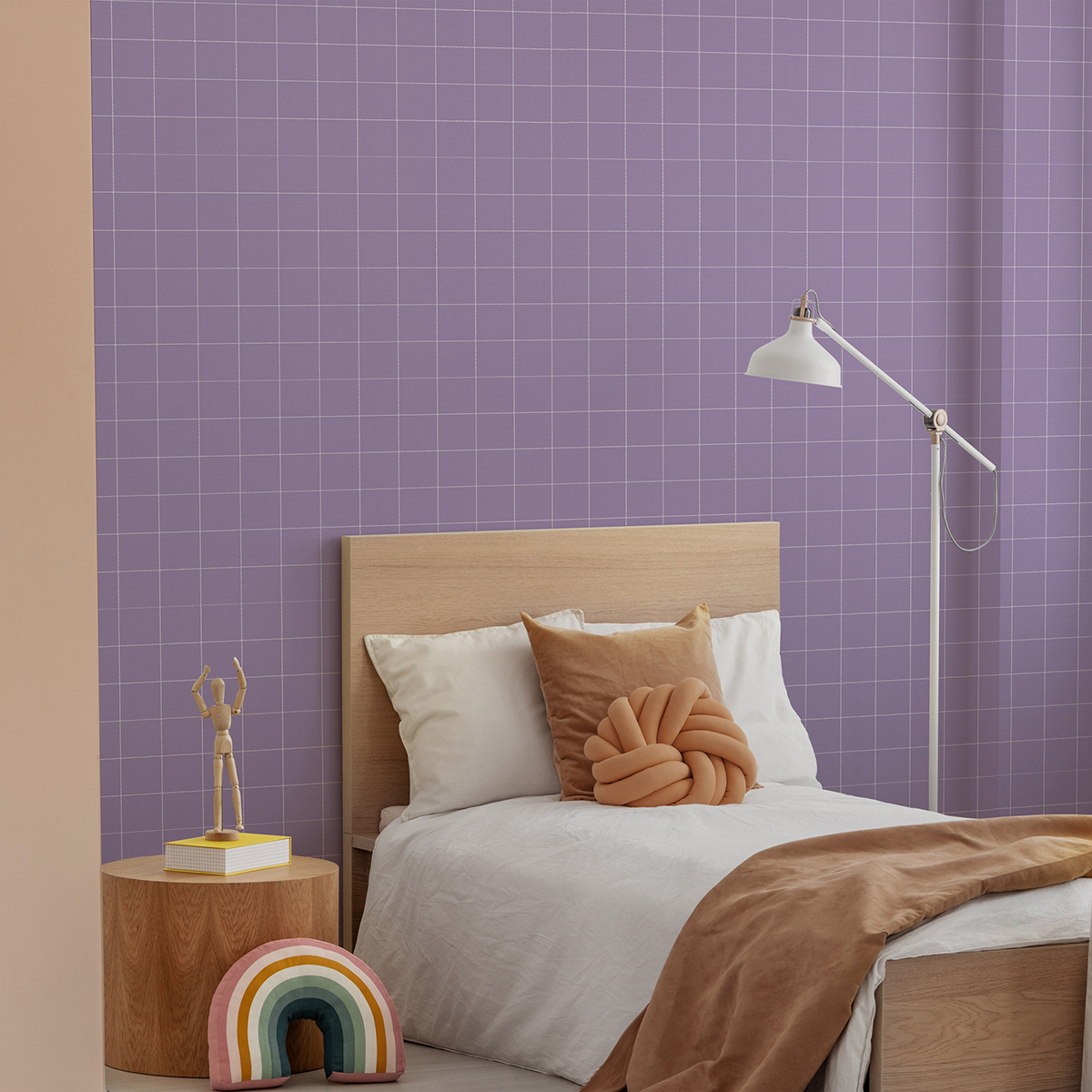 Tapet Superfresco Easy Square Lila