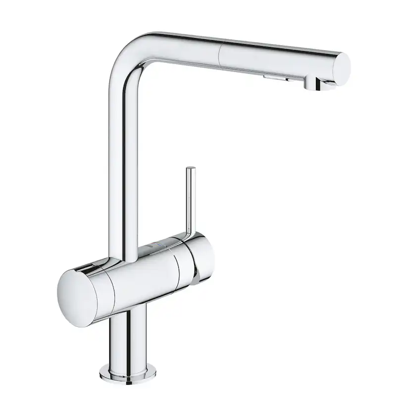 Köksblandare Grohe Minta Hög 1-Greppblandare Diskmaskinsavstängning & Utdragbar Pip