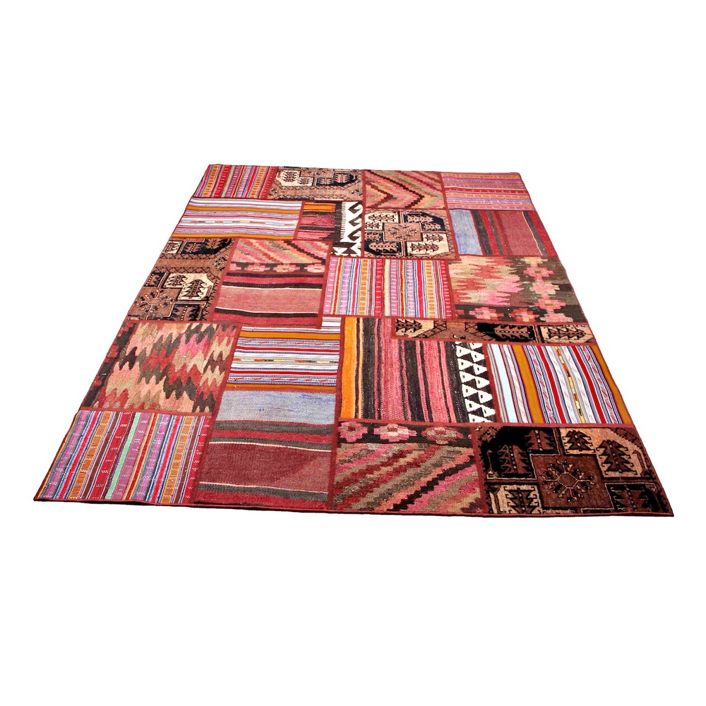 Persisk Patchworkmatta Arkiio Flerfärgad 170x230