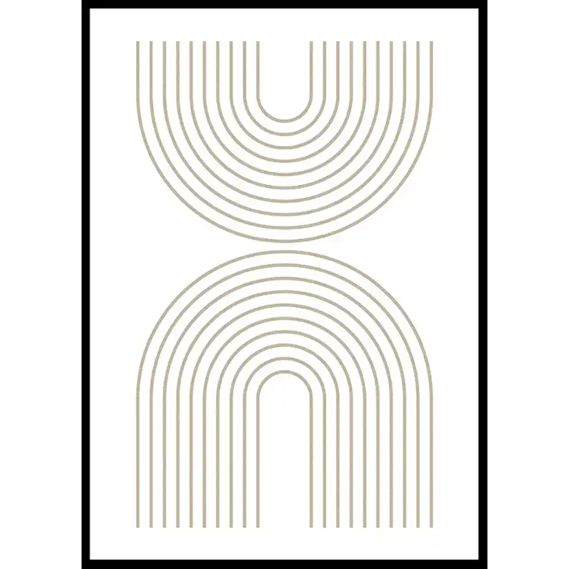 Poster Gallerix Art Lines No2