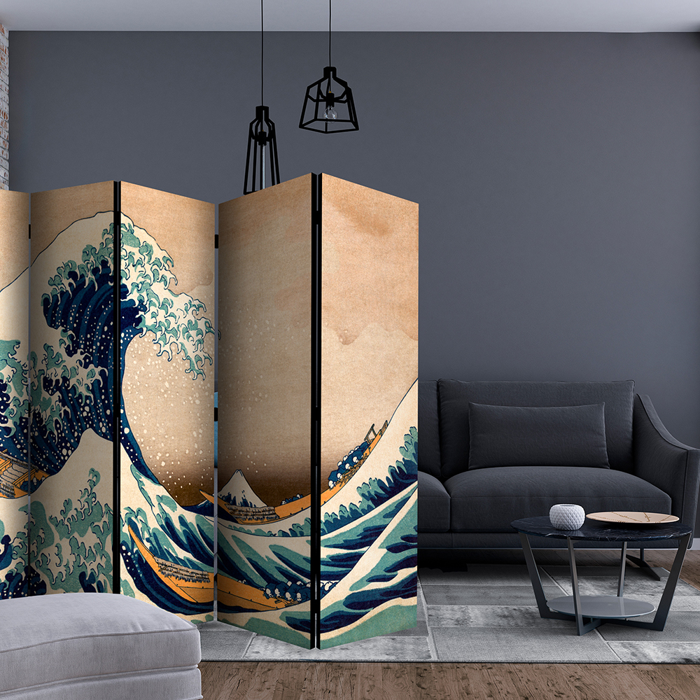 Rumsavdelare Arkiio Hokusai: The Great Wave Off Kanagawa Reproduction II 225x172 cm