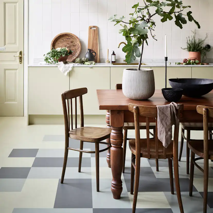 Linoleumgolv Forbo Marmoleum Click Cloudy Sand