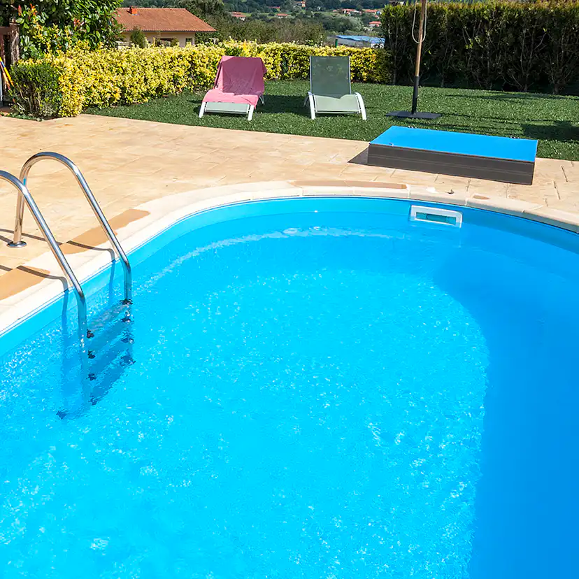 Pool Gre Nedgrävd Rund