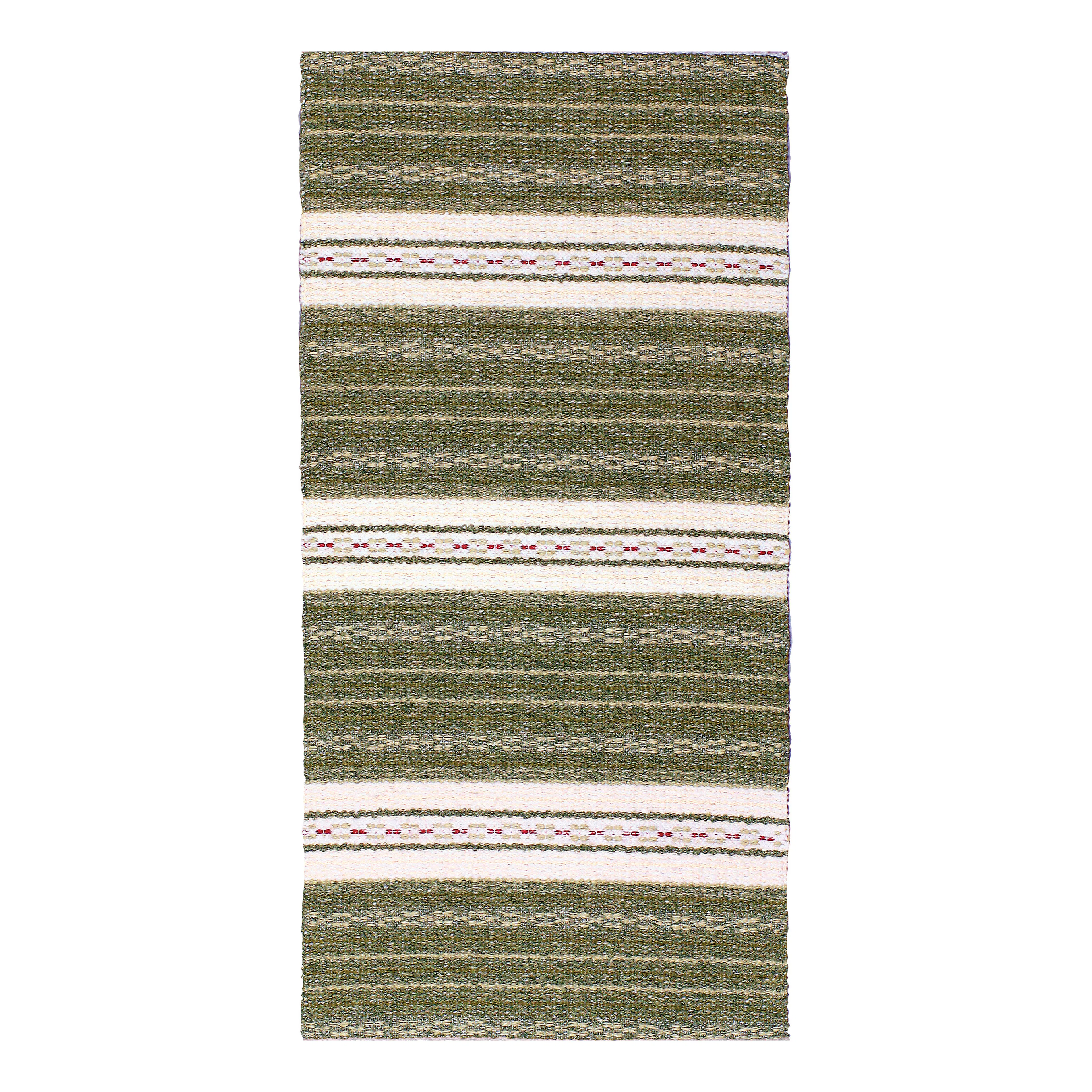 Mixed Asta Olive 70x340 Olivgrön, 70x340 cm
