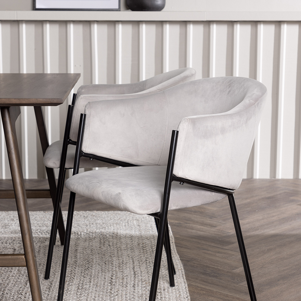 Matgrupp Venture Home Kaseidon med 4 st Evelina stolar