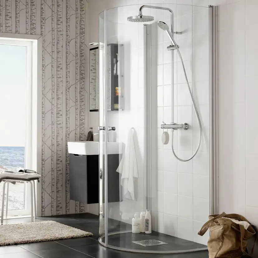 Duschhörn Hafa Igloo Wall Silver