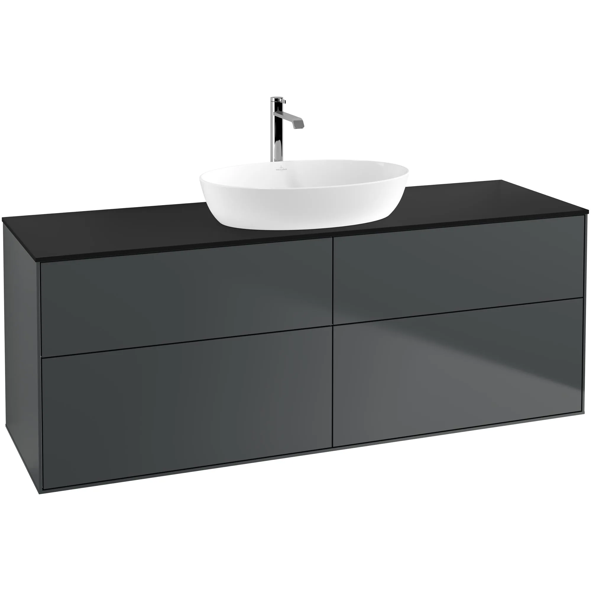 Tvättställsskåp Villeroy & Boch Finion med 4 Lådor och Bänkskiva för Fristående Tvättställ från Artis & Collaro