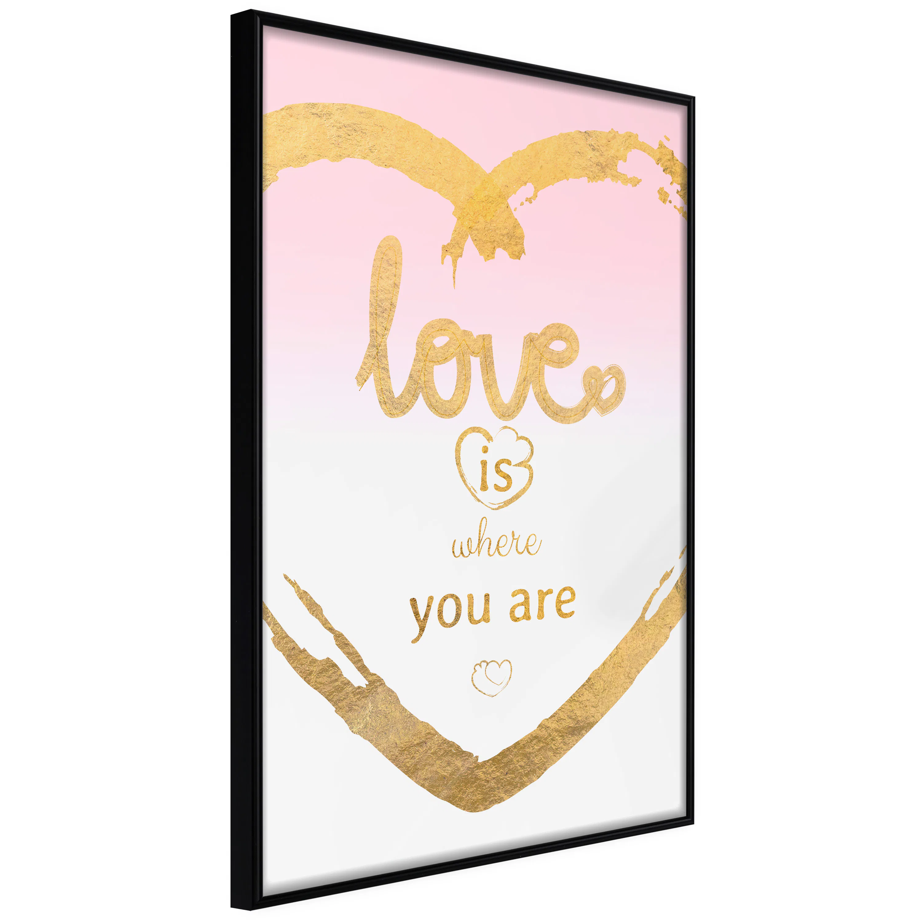 Poster Artgeist Affisch Love Is Where You Are