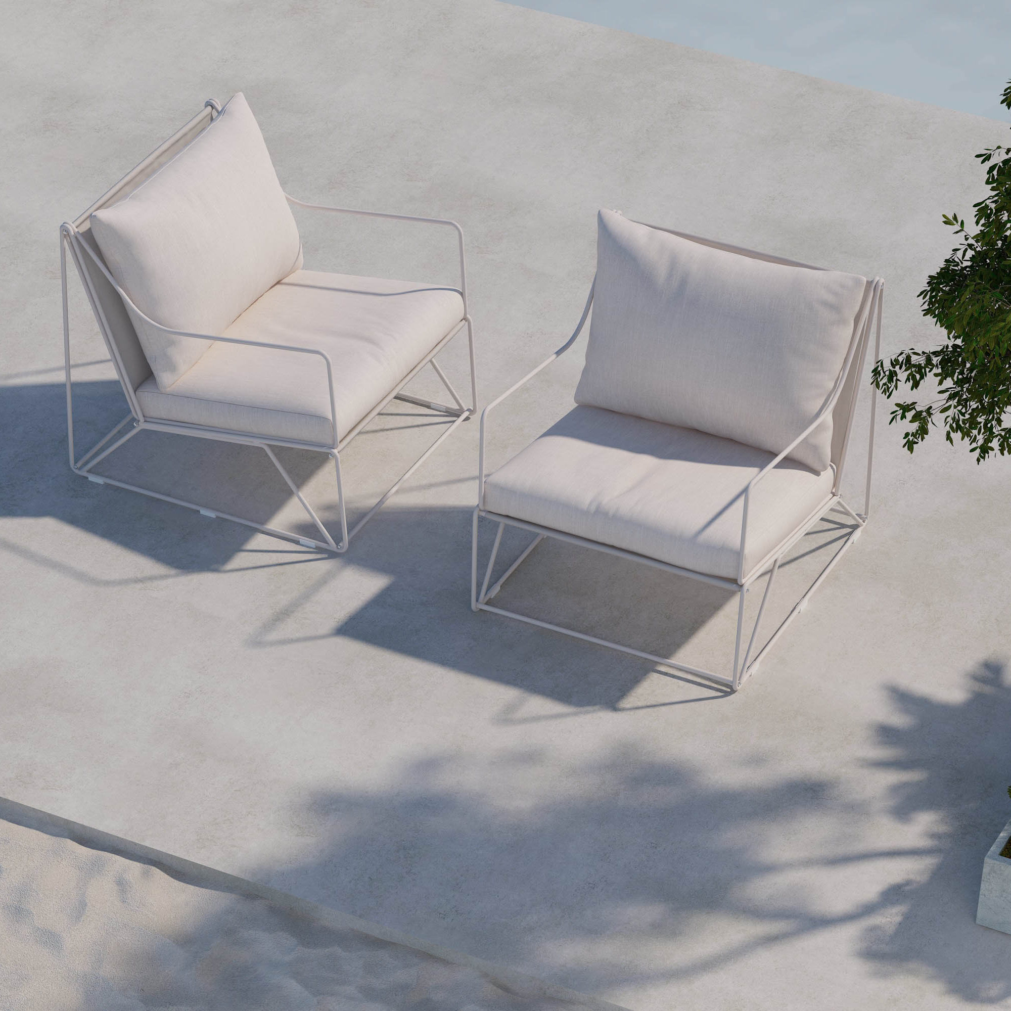 Utesoffa Comfort Garden Usteryd 2 sits Loungesoffa Utomhus
