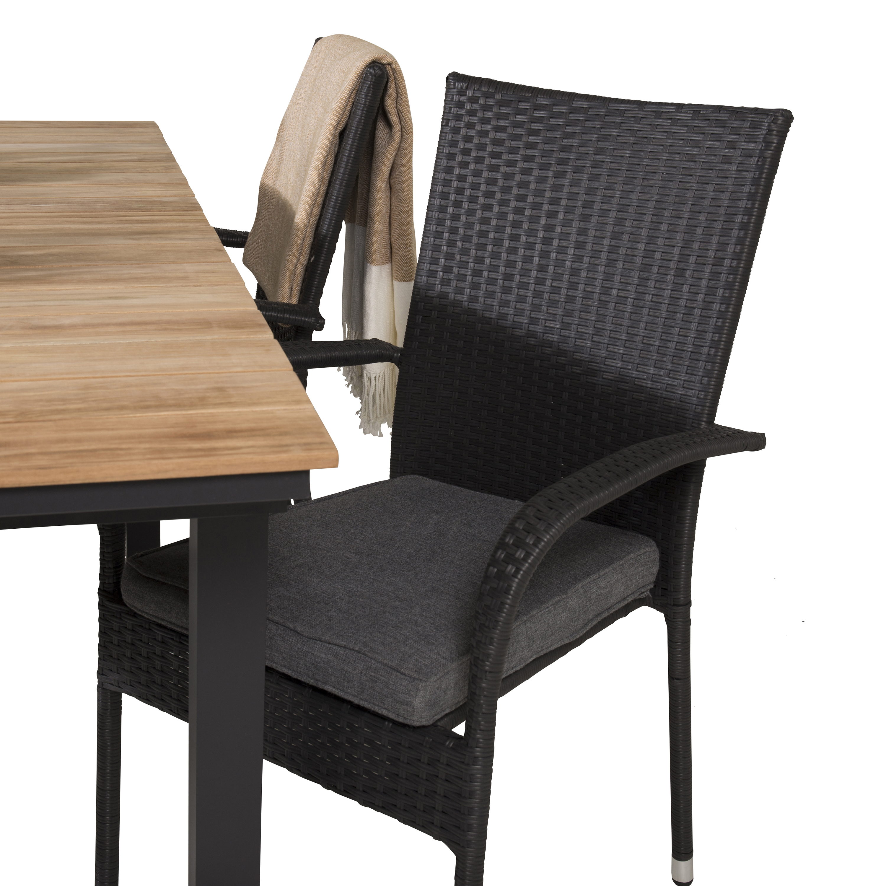 Matgrupp Venture Home Meya 160/240 med 4 Asta Stolar
